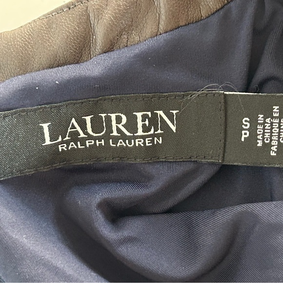 LRL Navy Blue Jersey Sleeveless Jumpsuit Classic Old Money Timeless Preppy - Picture 8 of 9